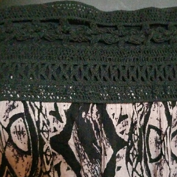 Angie Abstract Festival Romper with Pockets! - Picture 4 of 7